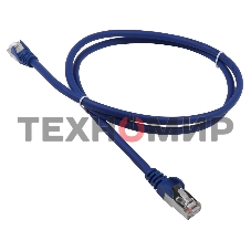 Патч-корд LANMASTER LSZH FTP cat.5e, 5.0 м, синий