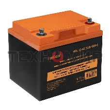 Аккумуляторная батарея ExeGate HRL 12-45 (12V 45Ah, под болт М6)