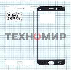 Защитное стекло для Oppo R9s Plus белый