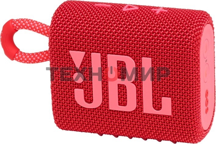 Портативная акустика JBL GO 3, красный