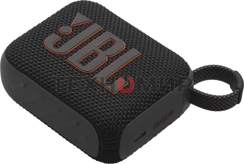 Портативная акустика JBL GO 4, черный