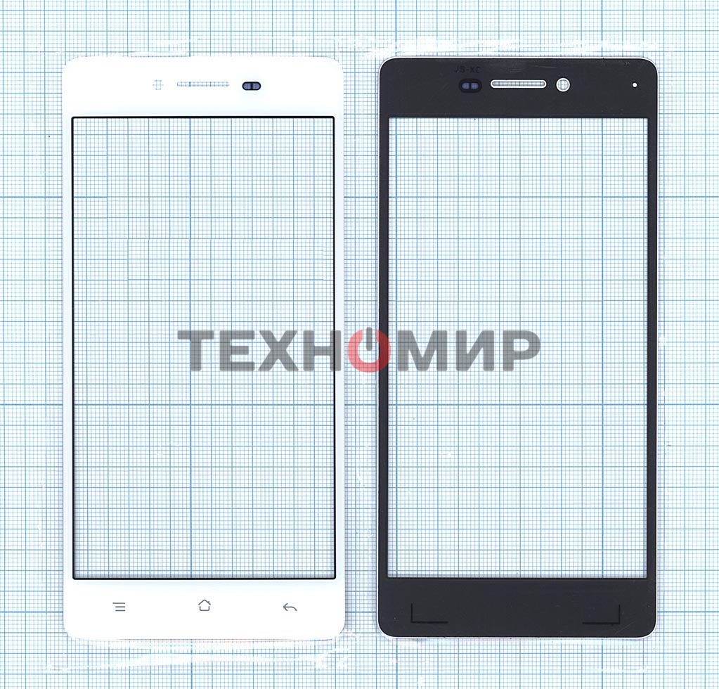 Защитное стекло для OPPO R7 белый