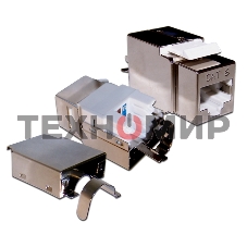 Модуль Keystone, RJ45, кат.6, STP, 180 градусов