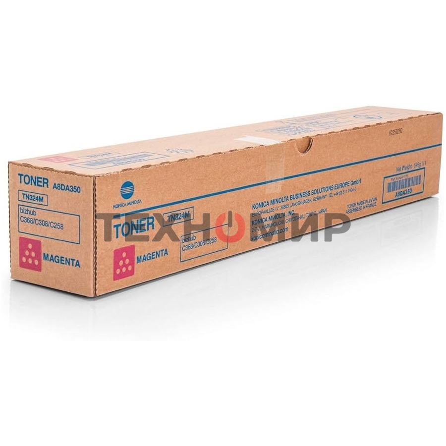 Тонер-картридж Konica-Minolta bizhub C308/C368 красный TN-324M