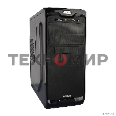Компьютерный корпус Miditower ExeGate UN-604 Black, ATX, (UN500, 120мм) 2хUSB+2хUSB 3.0, Audio