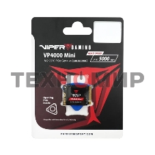 Накопитель SSD Patriot Viper VP4000, 2Tb, PCIe 4.0 x16, M.2 2230, NVMe, R/W 3200/3500, с радиатором
