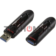 Флешка USB Sandisk CZ600 Cruzer Glide (SDCZ600-128G-G35), 128Gb, USB 3.0, R/W 100/20, черный
