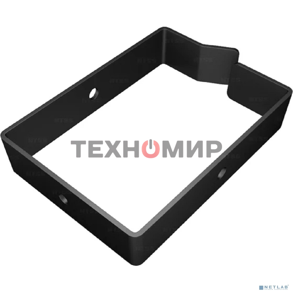 Кабельный органайзер Горизонтальный NTSS NTSS-ORGR-90Х60-BL односторонний кольца