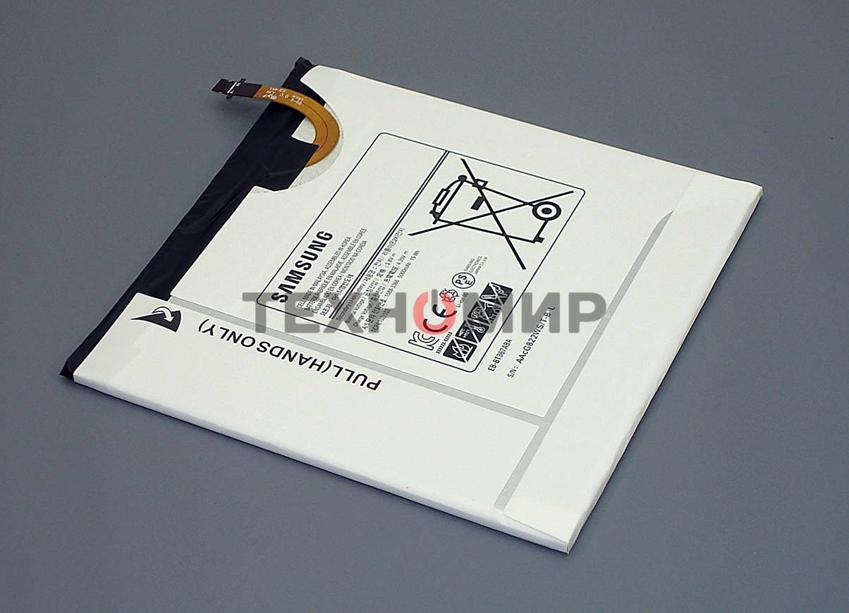 Аккумуляторная батарея EB-BT367ABA для Samsung Galaxy Tab A 8.0 SM-T385 3.8V 3500mAh