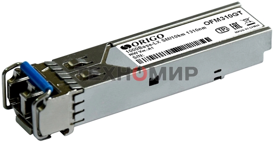 Трансивер Origo OFM310GT, оптич. SM 1 Гбит/с Tx:1310нм до 10км