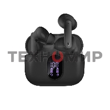 Беспроводные внутриканальные наушники с микрофоном Sven E-315B, черный (Bluetooth, TWS, ANC, ENC, APP)