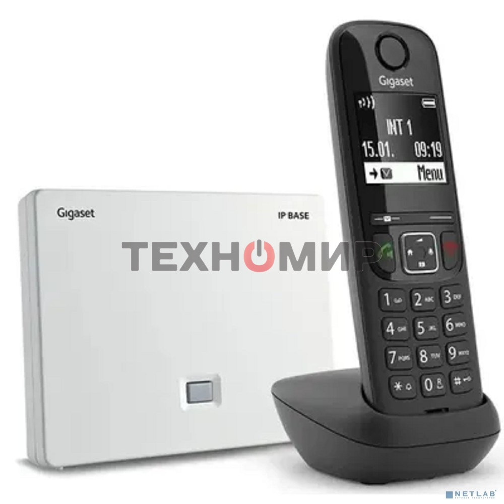 Радиотелефон Gigaset S30852-H3124-R101 AS690A IP BASE