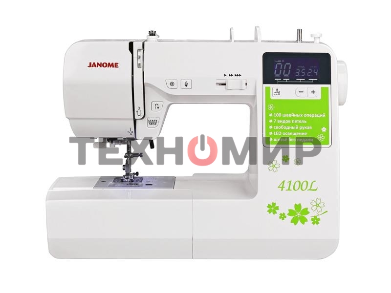 Швейная машина Janome 4100L белый