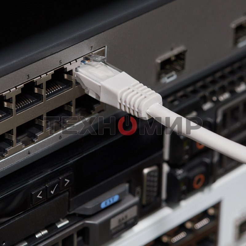 Пaтч-корд U/UTP Rexant, cat.5e, RJ45-RJ45, неэкранированный, LSZH серый, 1,5м