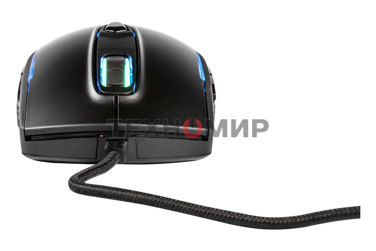 Мышь проводная Harper Gaming Kickback GM-P05 черный, 10000 dpi, USB, кнопки - 8