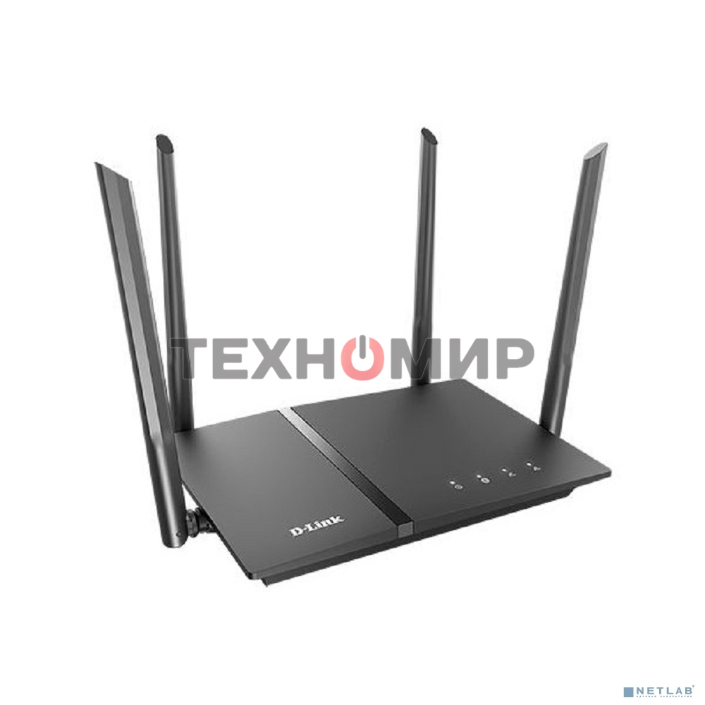 Роутер D-Link DIR-1260/RU/R1A, Wireless AC1200 2x2 MU-MIMO Dual-band Gigabit Router with 1 10/100/1000Base-T WAN port, 4 10/100/1000Base-T LAN ports and 1 USB port.802.11b/g/n/ac compatible, up to 300 Mbps