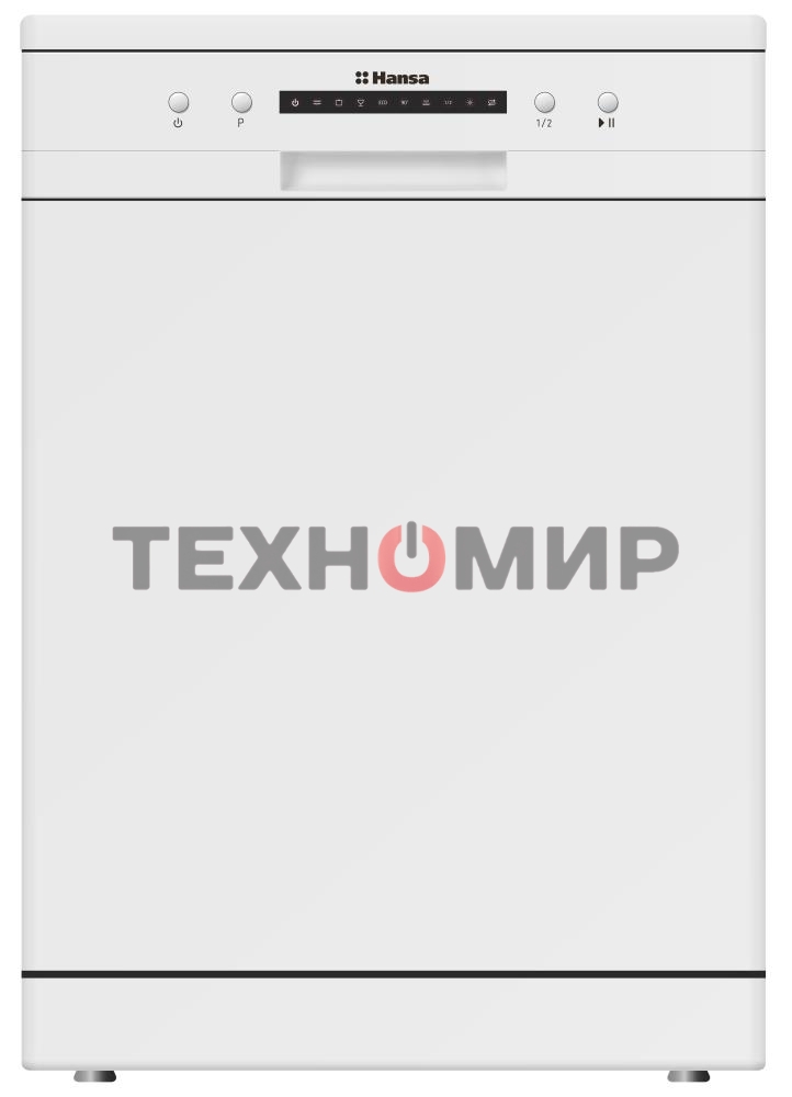 Посудомоечная машина Hansa ZWM616WH, белый, 59.8 см, 12 компл., 49 дБ, класс A++