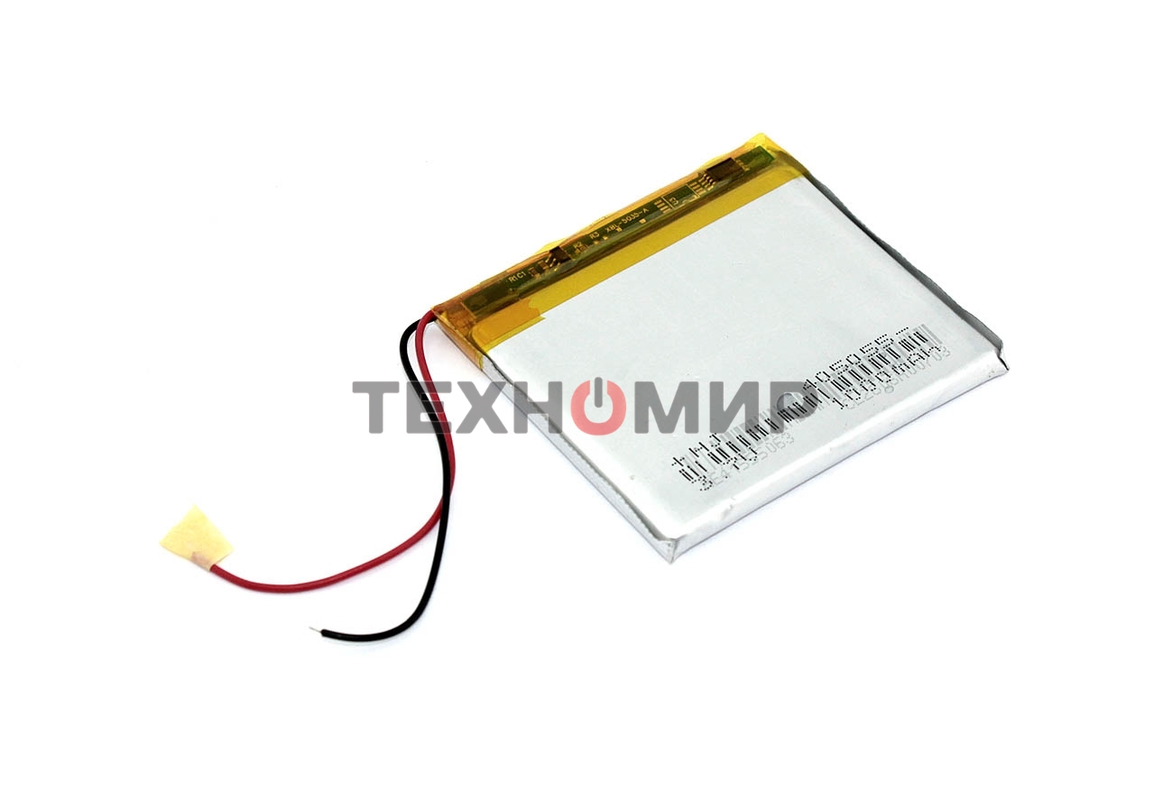 Аккумулятор Li-Pol (батарея) 4*50*55мм 2pin 3.7V/1000mAh