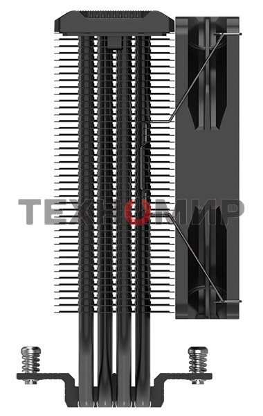 Кулер PCCooler Paladin EX400 ARGB черный 120мм алюминий+медь 1800rpm 28,6db 180W 157мм