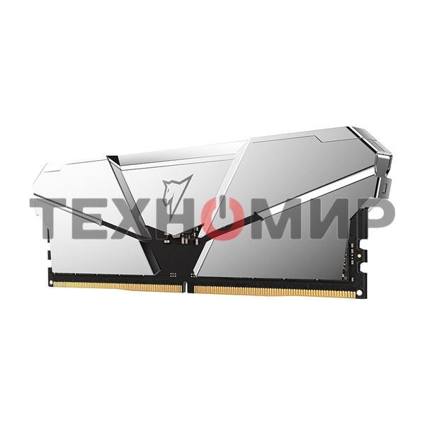 Оперативная память NETAC Shadow, DDR5, 32GB (2x16 GB), 5600 MHz, CL40, DIMM, ECC, радиатор, RGB, серебристый