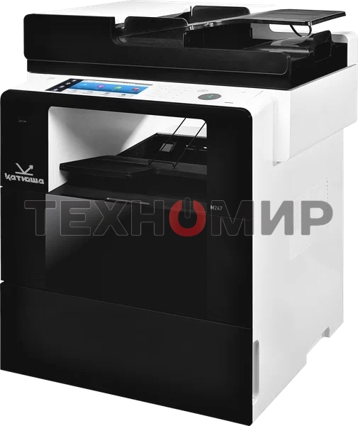МФУ лазерное Катюша M247ep, A4+, ч/б, печ. 47 стр/мин., скан. до 60 стр/мин., 1200 x 1200 dpi (печать) 600 x 600 DPI (скан.), USB, Ethernet, Wi-Fi - российская сборка