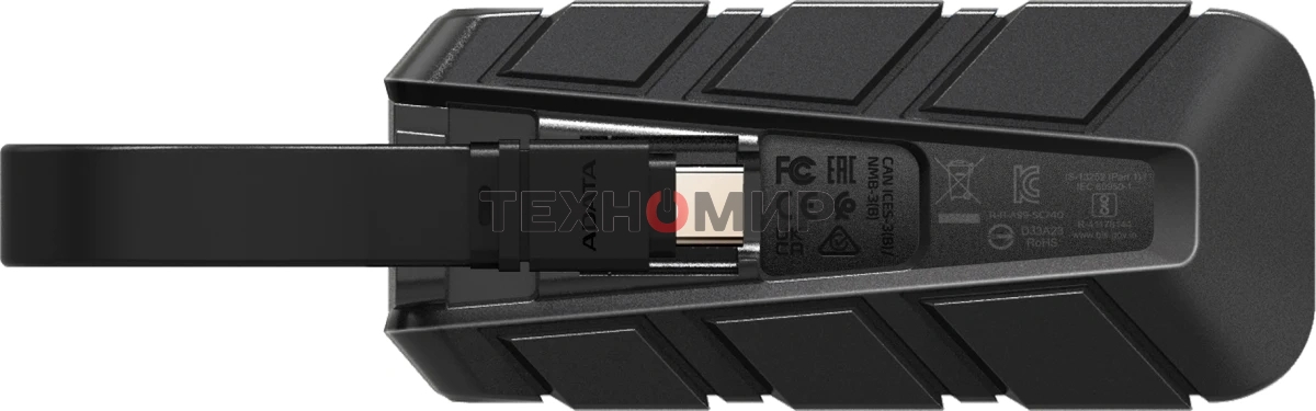 Внешний SSD ADATA SC740, 1TB, USB 3.2 Gen 2 Type-C, R/W 1050/1000, синий