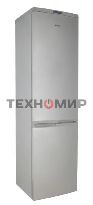Холодильник DON R-295 NG нерж сталь двухкамерный 259/101л морозилка снизу