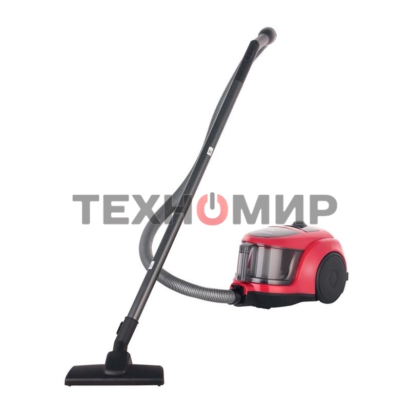 Пылесос Samsung VCC4520S3R/XEV красный, 350/1600 Вт, уборка сухая, пылесборник контейнер 1.3 л
