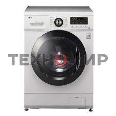 Стиральная машина LG F1096TD3 белая, загрузка фронтальная 8кг, 1000 об/мин., класс: A