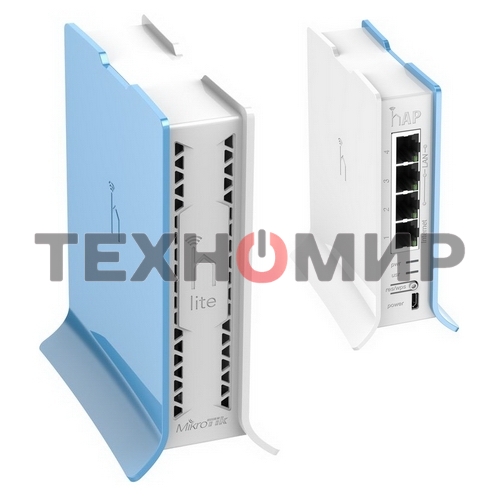 Сетевое оборудование Mikrotik RB941-2nD-TC Беспроводной маршрутизатор MikroTik RouterBOARD hAP lite