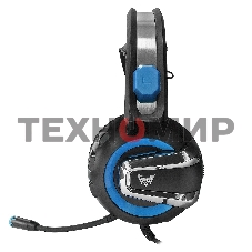 Гарнитура проводная игровая CROWN CMGH-3101 Black&blue