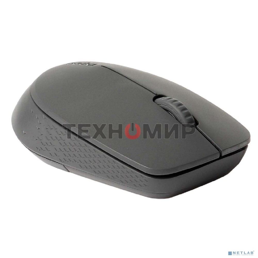 Мышь беспроводная Rapoo M100 темно-серый, 1300 dpi, радиоканал, Bluetooth, USB, кнопки - 3