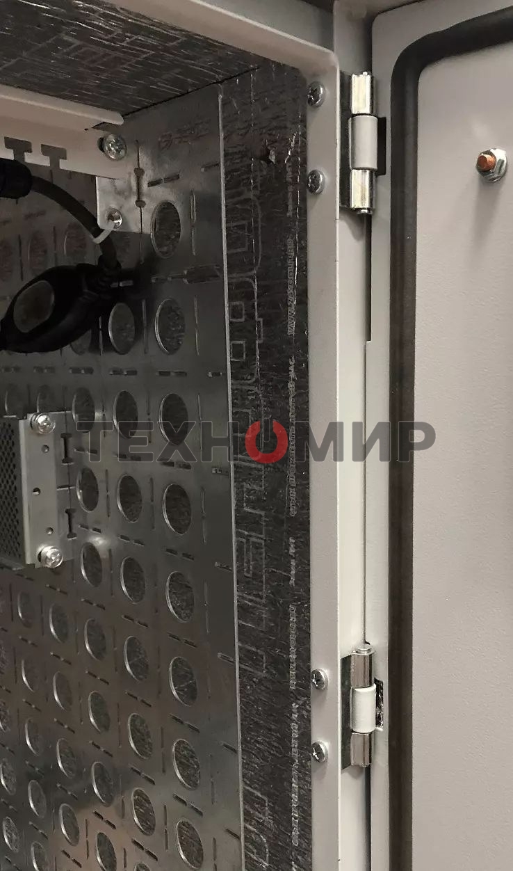 Шкаф уличный всепогодный укомплектованный настенный ЦМО ШТВ-Н, IP65, 18U, корпус: сталь, 900х600х530 мм (ВхШхГ), серый