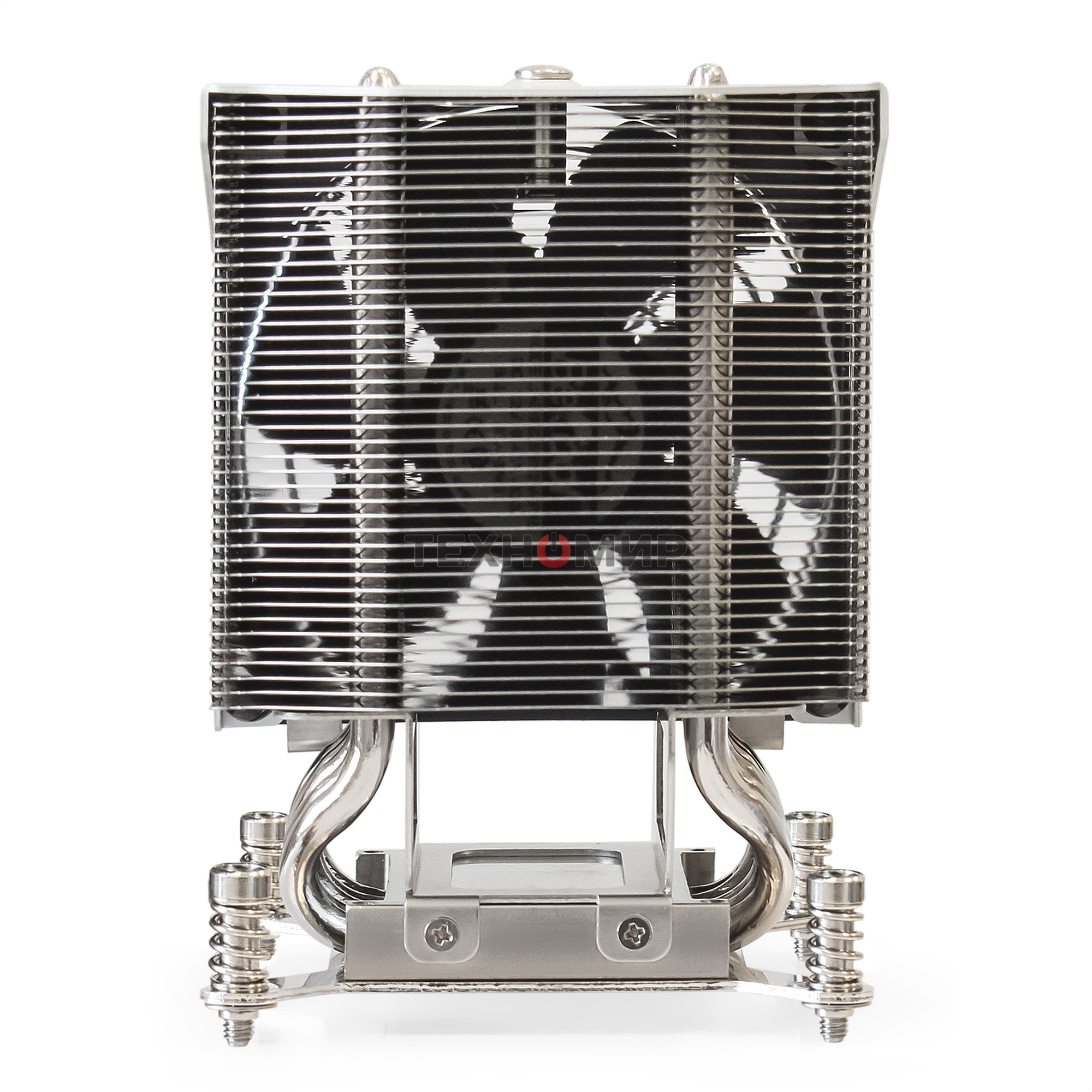 Кулер для процессора ExeGate ESNK-P0050AP4.PWM.4U.2011.Cu серебристый, 92 мм, алюминий/медь, 3800 об/мин, 44 дБ, 4 pin, 165 Вт, 125.8 мм