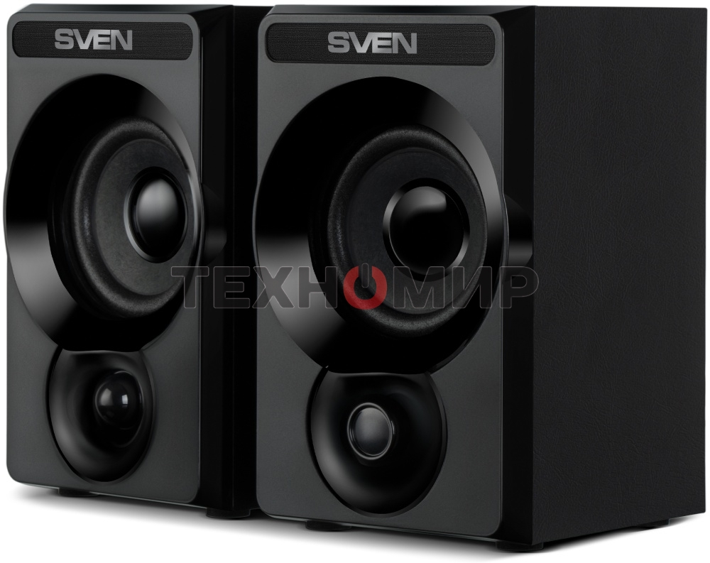 Акустическая система Sven SPS-535, черный, акустическая система 2.0, USB, мощность 2x3 Вт(RMS)