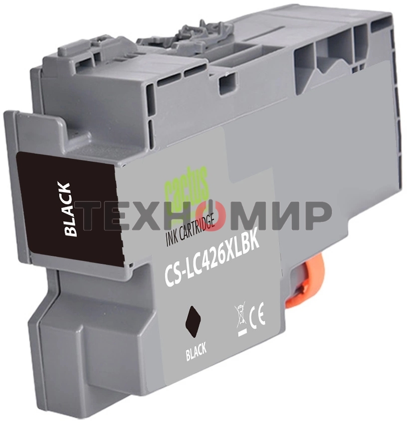 Картридж струйный Cactus CS-LC426XLBK черный (124мл) для Brother MFC-J4335DW/J4340DW/J4535DW/J4540DW