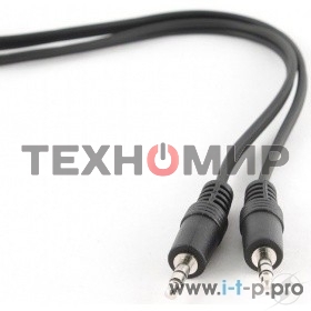 Кабель аудио Cablexpert CCA-404-2M, Jack3.5 - Jack3.5, 2м