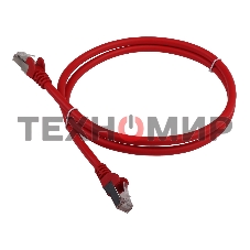 Патч-корд LANMASTER LSZH FTP cat.6, 1.0 м, красный