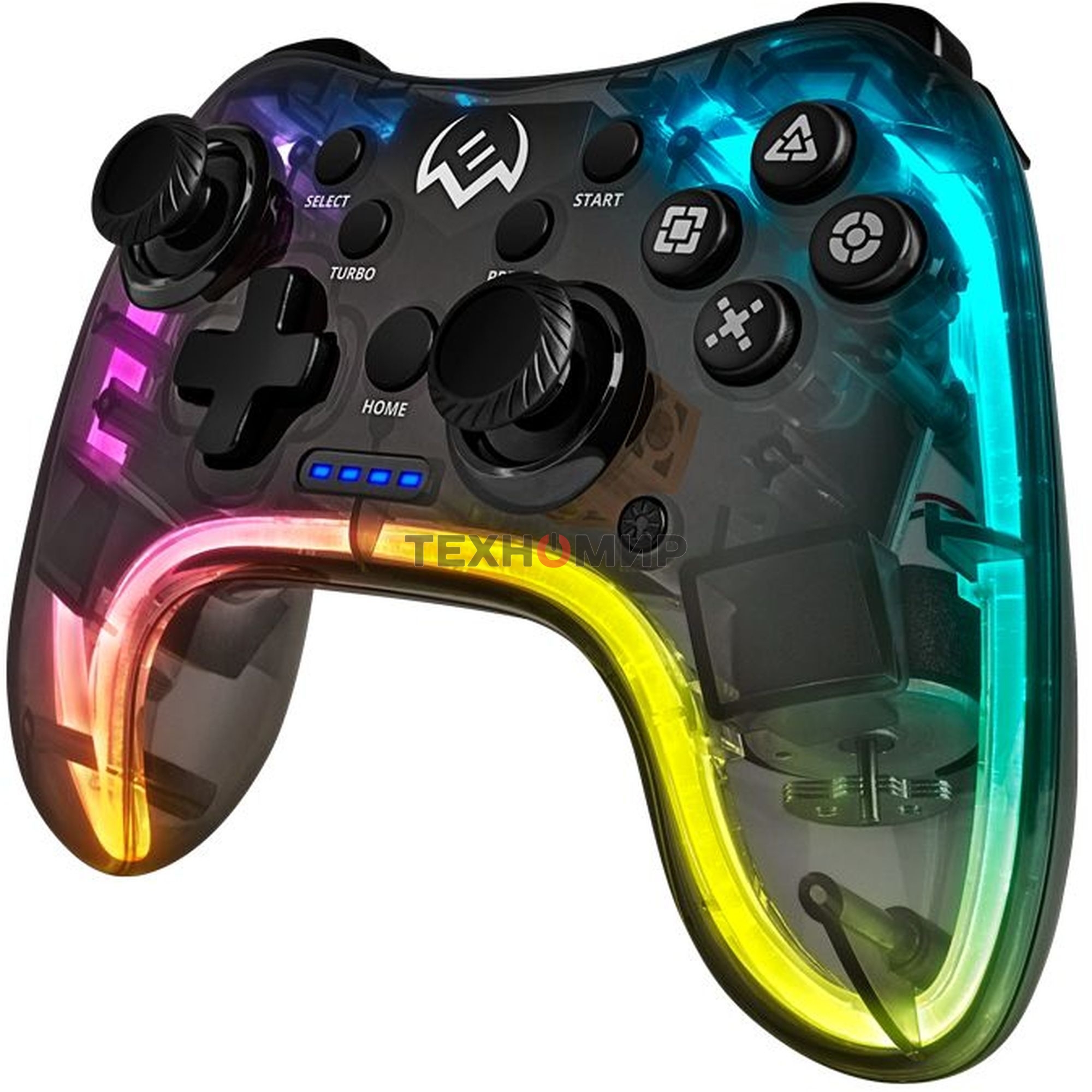 Геймпад Sven GC-5050 черный Bluetooth Беспроводной виброотдача обратная связь (в компл.:держатель для смартфона/кабель USB) (SV-016029)