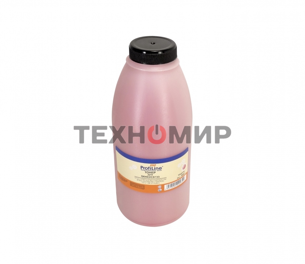 Тонер ProfiLine PL-Q2673/Q6463/Q6473/C9703/C9733/CE253/CE263/CE743/CB403 для HP CLJ 3500/3550/3700/4730/5500/5550/3600/3800/CP3505/1500/2500/2550/2820/2840/3525/5220/5225/4005/4025/4525 Canon LBP-2710/2810/2500 Magenta 340 гр Фасовка РФ