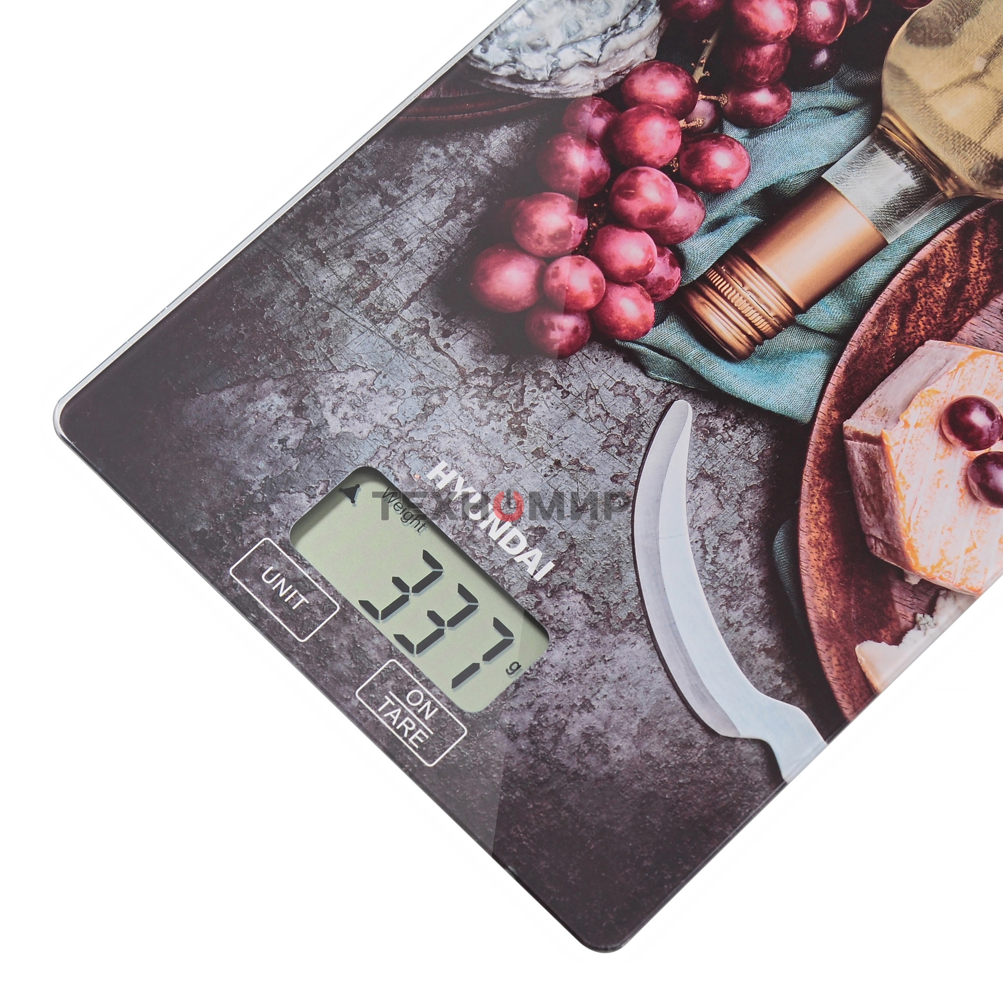 Весы кухонные Hyundai HYS-KG221 макс. вес: 5 кг, рисунок