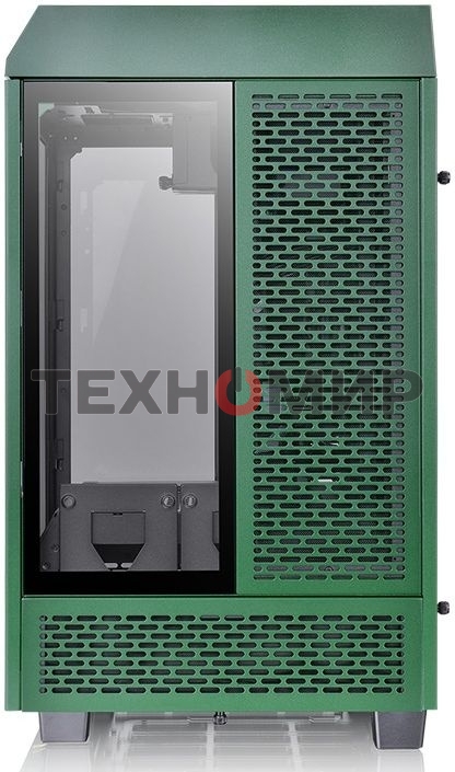 Компьютерный корпус Thermaltake The Tower 100 Racing Green без БП miniITX 1x120мм 3x140мм 2xUSB 3.0 audio bott PSU