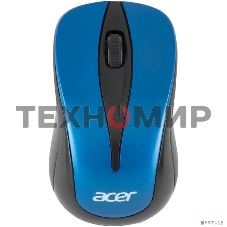 Мышь беспроводная Acer OMR132 синий/черный, 1000 dpi, радиоканал, USB, кнопки - 3