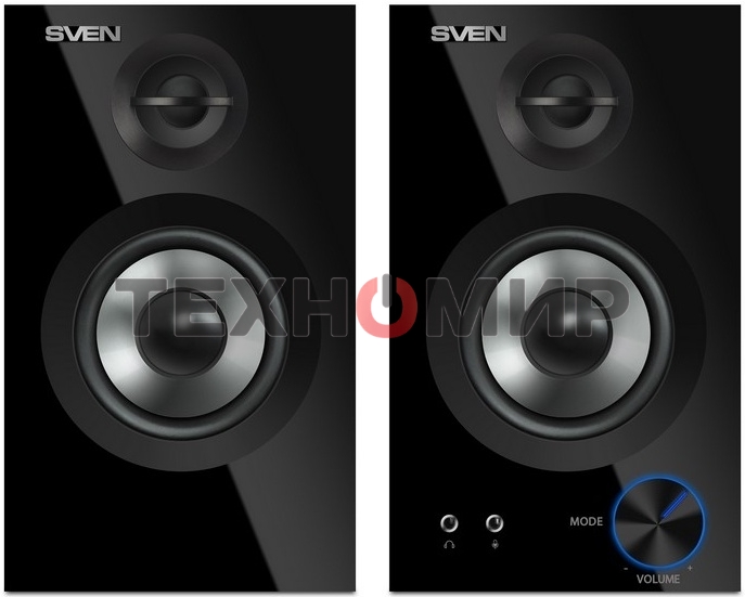 Акустическая система SVEN АС SPS-621, черный (28 Вт, Bluetooth)