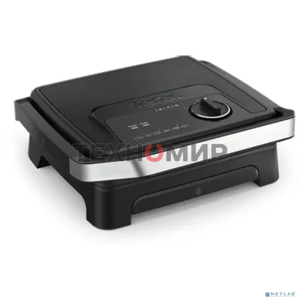 Гриль электрический Tefal GC2728E0 2000Вт серебристый/черный