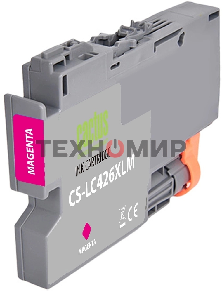 Картридж струйный Cactus CS-LC426XLM пурпурный (54 мл) для Brother MFC-J4335DW/J4340DW/J4535DW/J4540DW