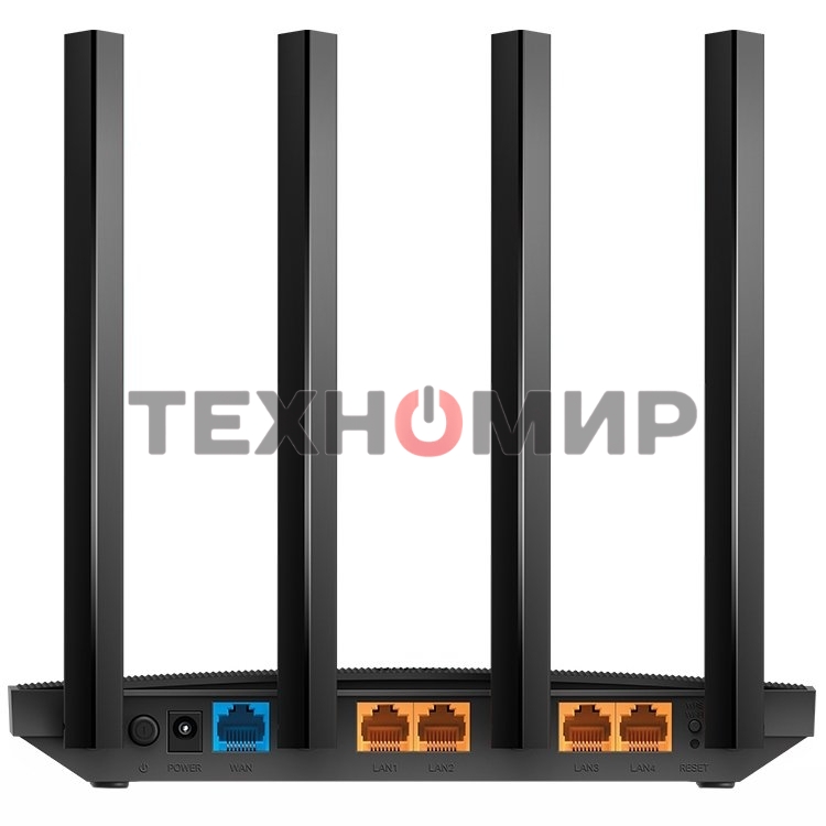Роутер беспроводной TP-Link Archer C80 AC1900 10/100/1000BASE-TX черный