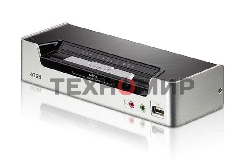 Переключатель KVM ATEN CS1792-AT-G 2-х портовый USB 2.0 HDMI KVMP