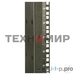 Стойка телекоммуникационная серверная 42U глубина 1000 мм (2 места), СТК-С-42.2.1000