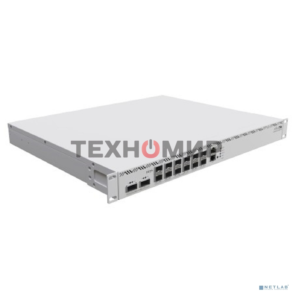 Маршрутизатор MikroTik CCR2216-1G-12XS-2XQ 10/100/1000BASE-TX/SFP серый